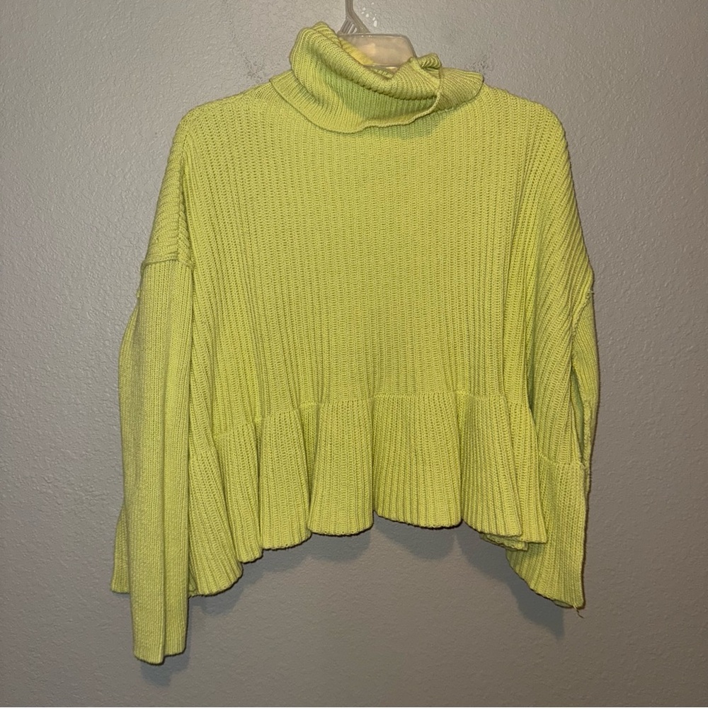 Free People Layer Cake Sweater Turtleneck Oversized Slouchy - Picture 3 of 6